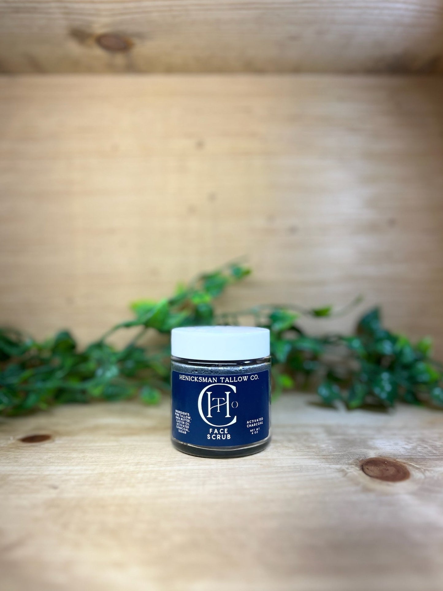Activated Charcoal Face Scrub