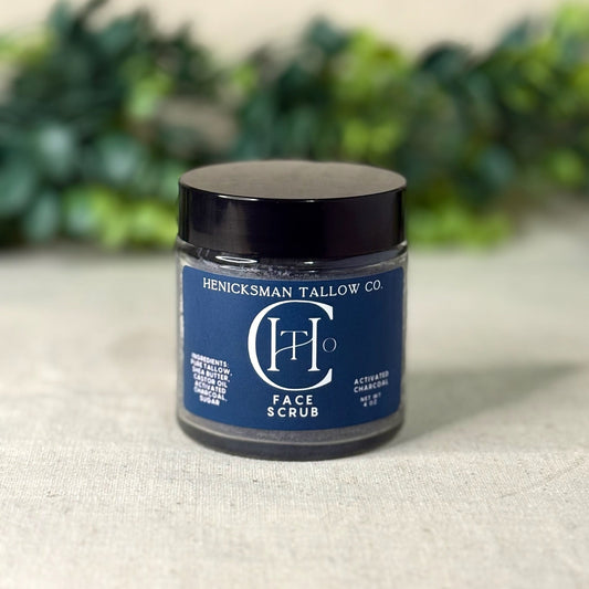 Activated Charcoal Face Scrub